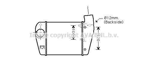 AVA QUALITY COOLING Kompressoriõhu radiaator AI4350